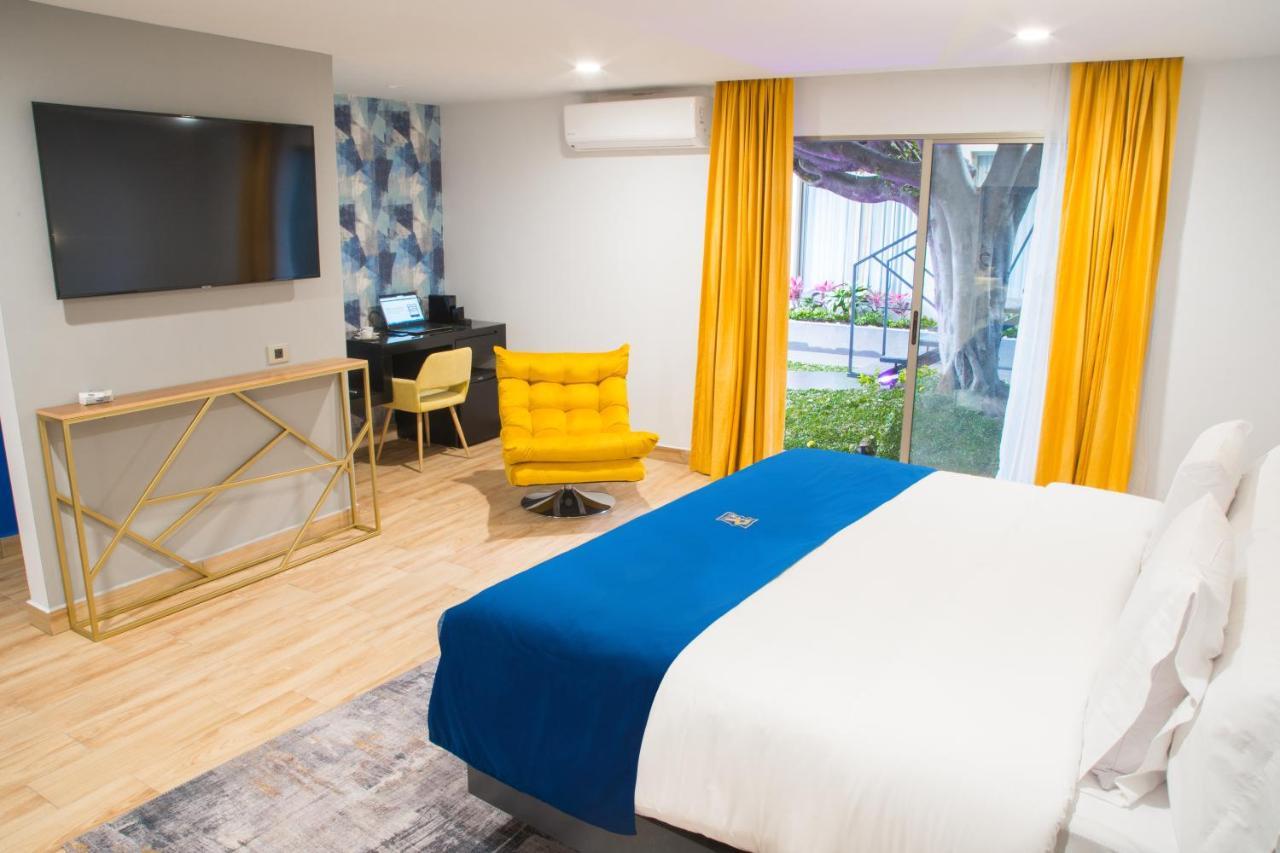 Rame Hotel Boutique Guadalajara Kültér fotó A room at the hotel
