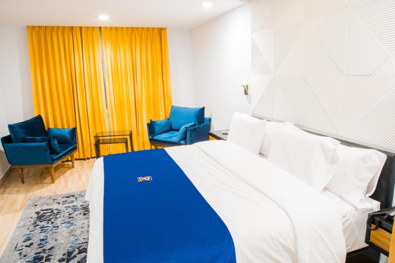Rame Hotel Boutique Guadalajara Kültér fotó A room at the hotel