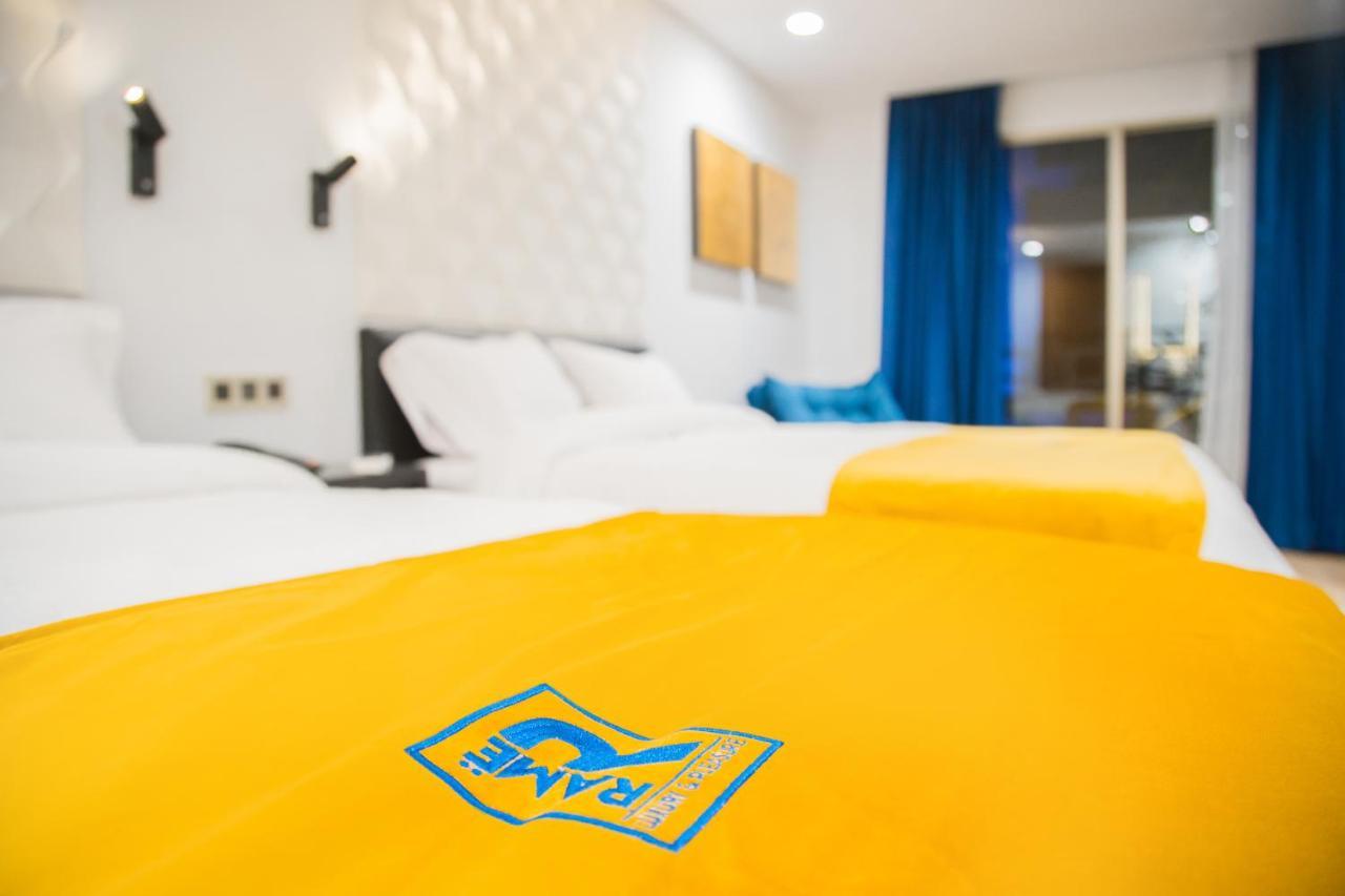 Rame Hotel Boutique Guadalajara Kültér fotó A room at the hotel
