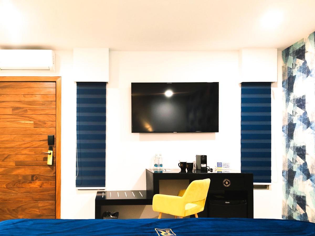 Rame Hotel Boutique Guadalajara Kültér fotó A room at the hotel